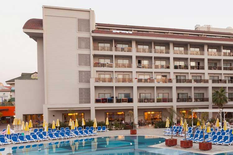 Seher Sun Palace Resort And Spa Side Exterior photo